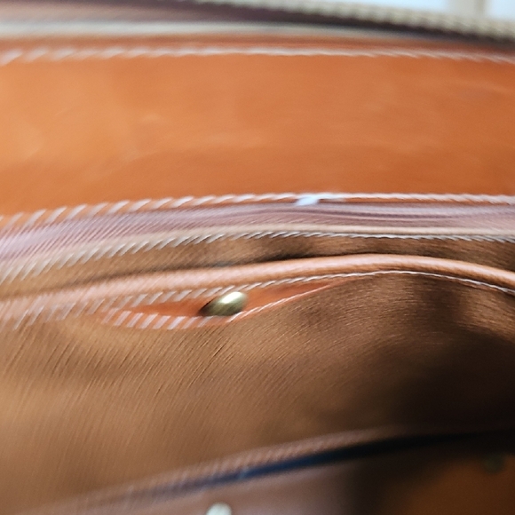 Dooney and Bourke Vintage Striking Night Sky Dark Blue Satchel Shoulder Bag - Picture 11 of 16